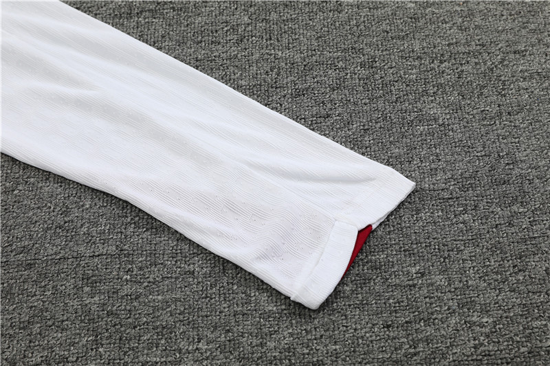 2024 England White Player Version Training Suit/2024英格兰半拉训练服，球员版