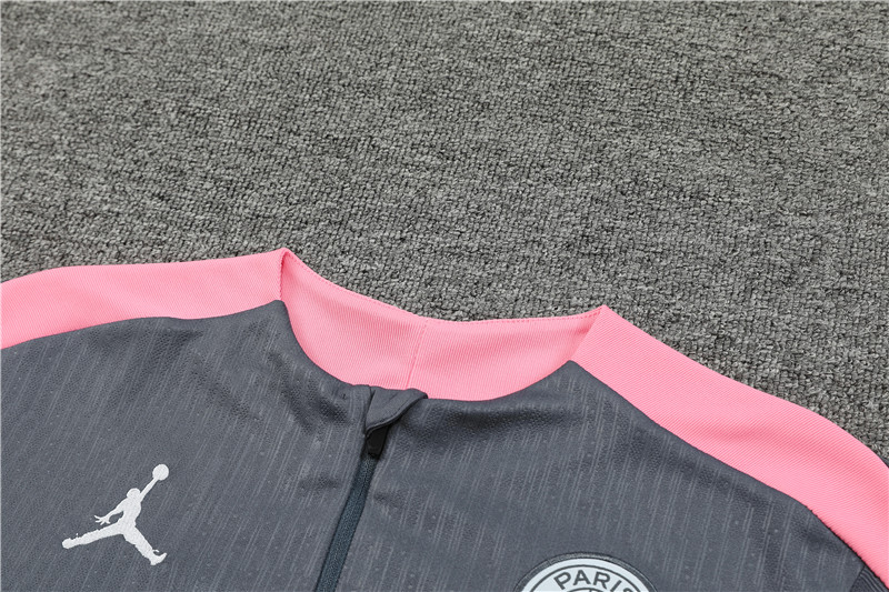 24-25 PSG Dark gray Player Version Training Suit/24-25PSG巴黎半拉训练服,球员版
