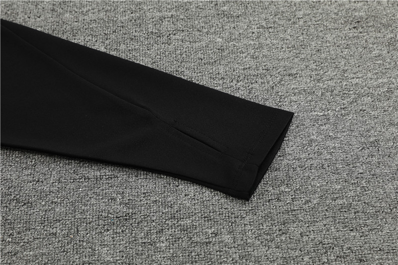 2024 Italy Black Training Suit/2024意大利黑色半拉训练服