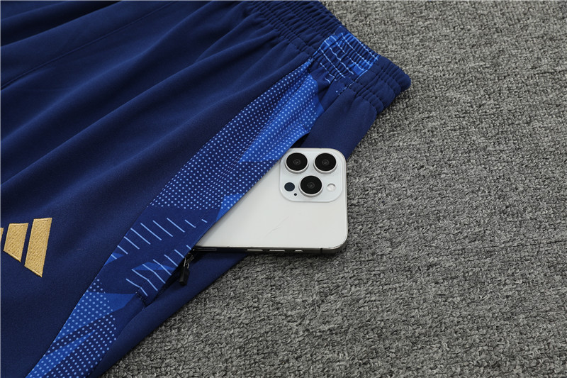 2024 Italy White Training Suit/2024意大利白色半拉训练服