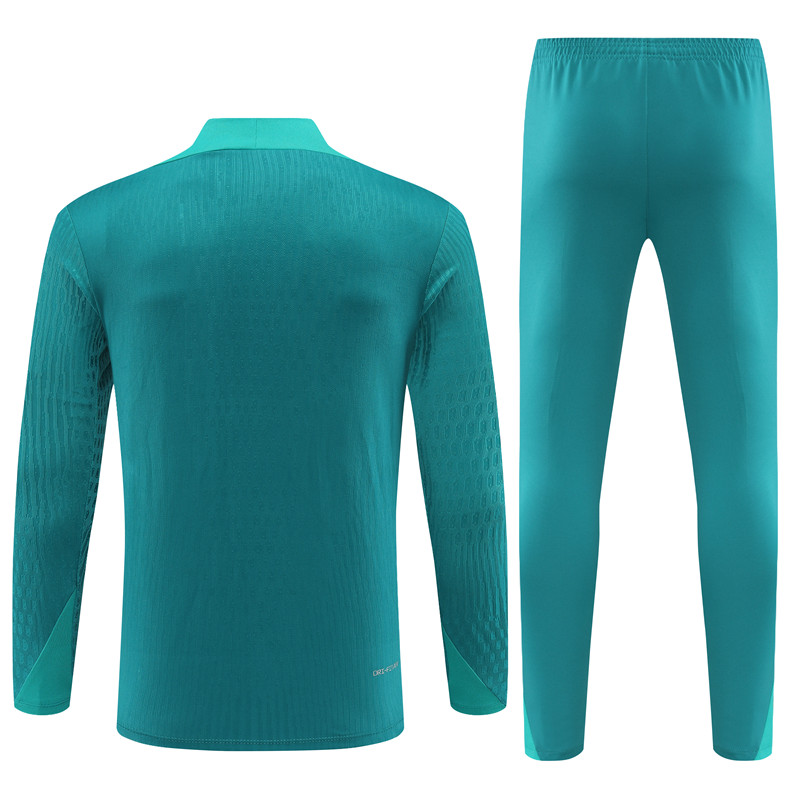 2024 Portugal Green Player Version Training Suit/2024葡萄牙半拉训练服,球员版
