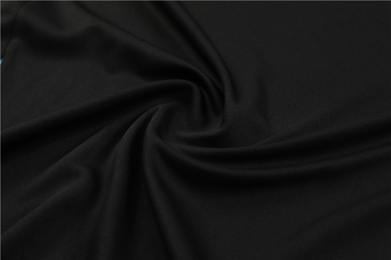 2024 Argentina Black Training Suit/2024阿根廷黑色半拉训练服