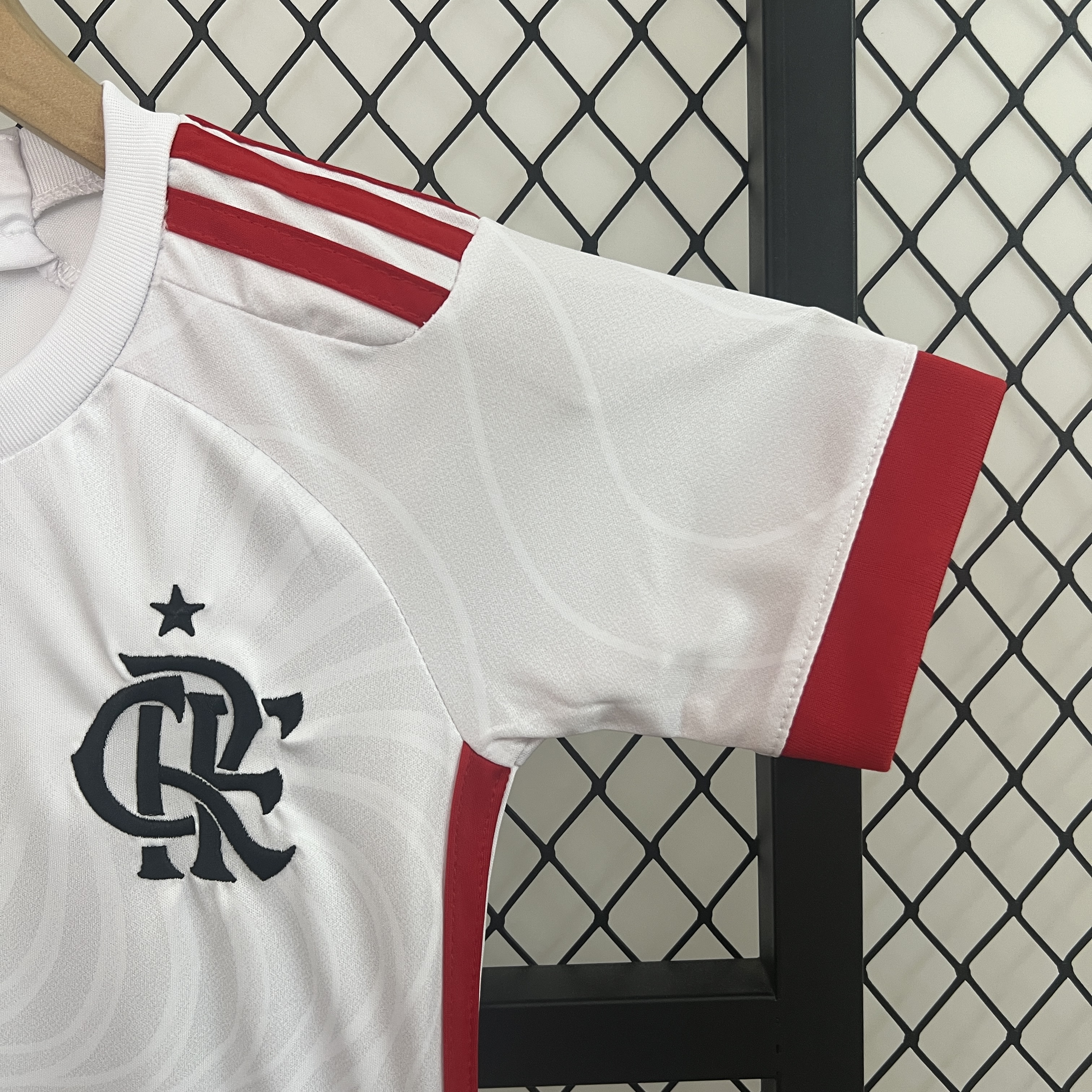 24-25 Flamengo Away Kids Kit/24-25弗拉门戈客场童装