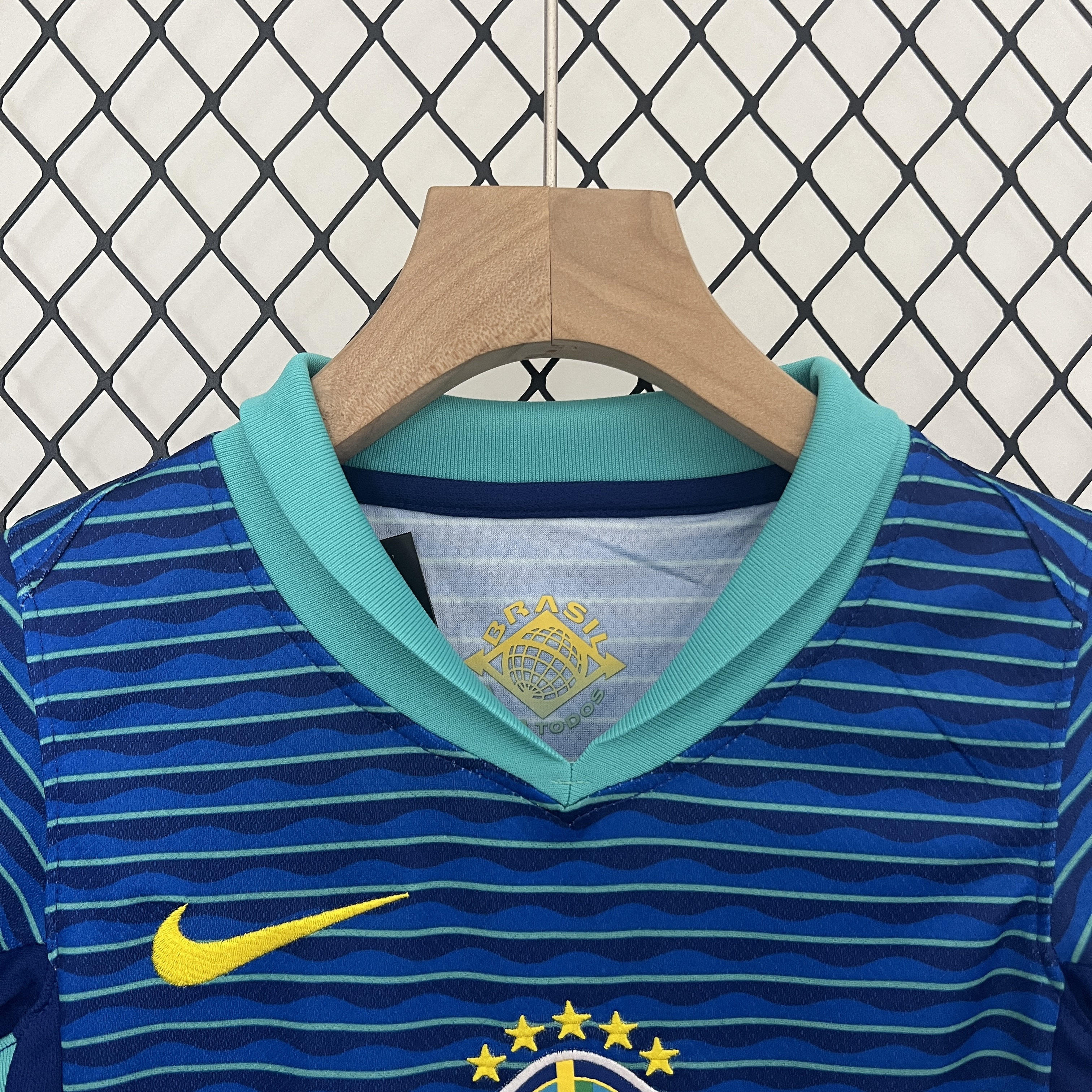 2024 Brazil Away Kids Kit/2024巴西客场童装