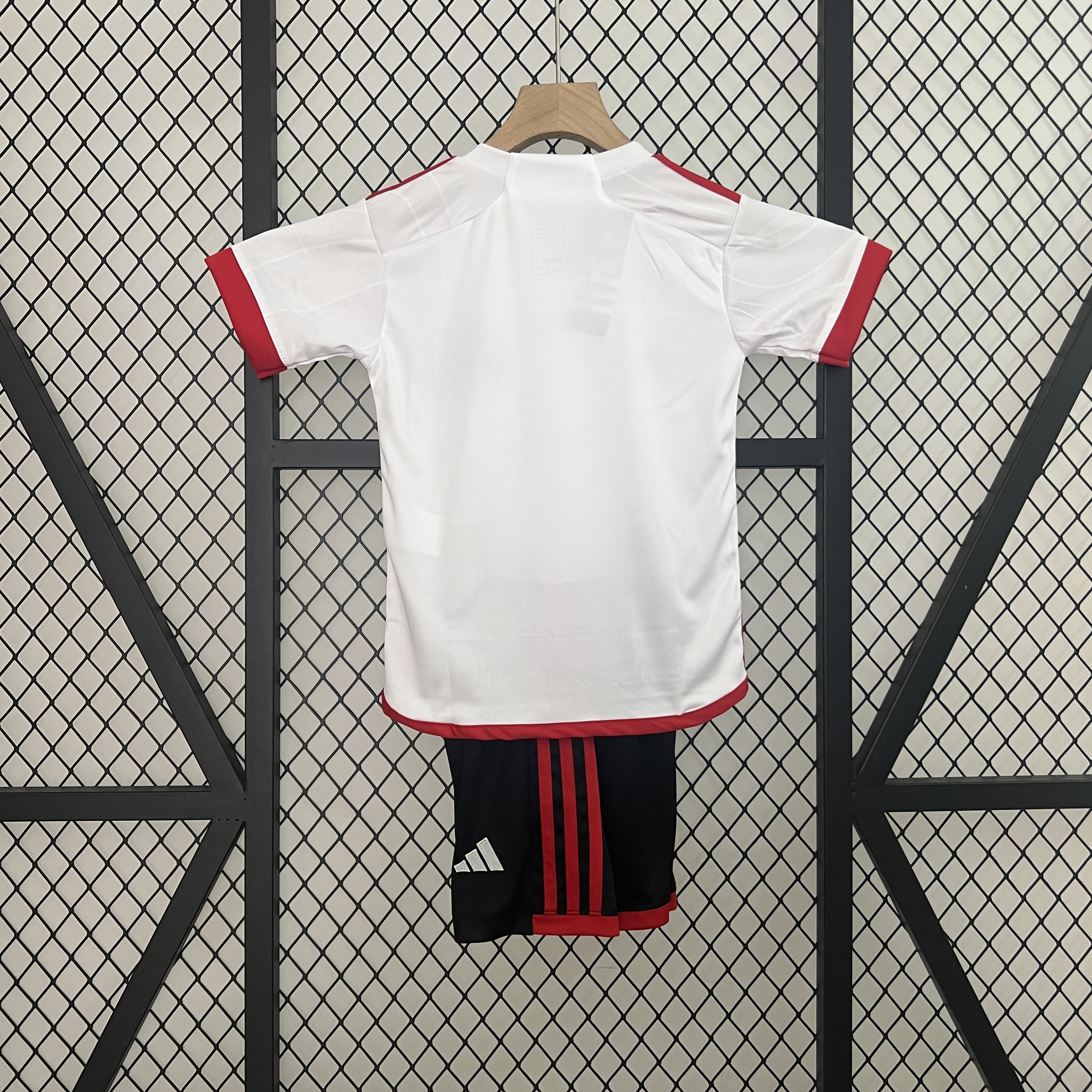 24-25 Flamengo Away Kids Kit/24-25弗拉门戈客场童装