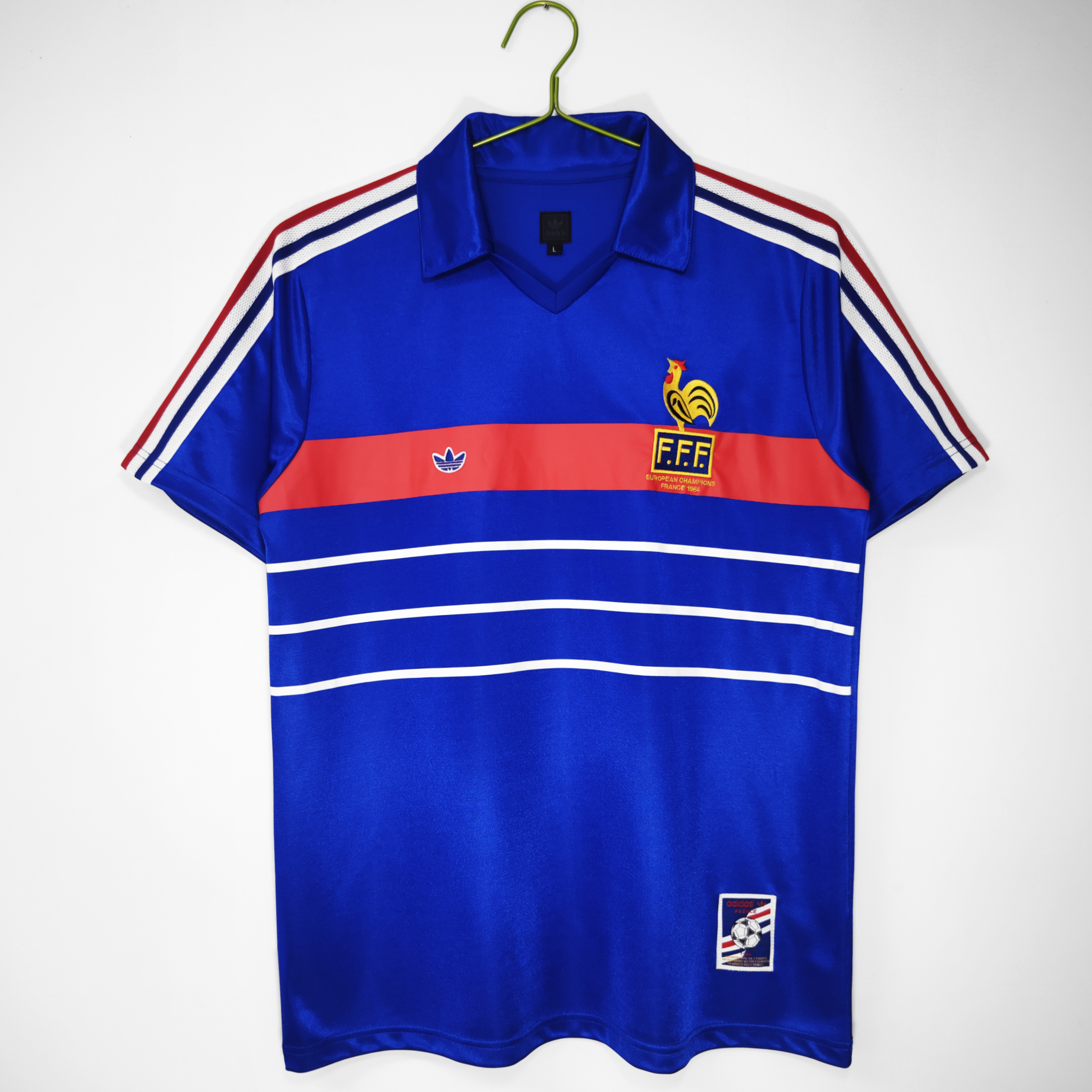 1984 France Home Retro Jersey/1984法国主场