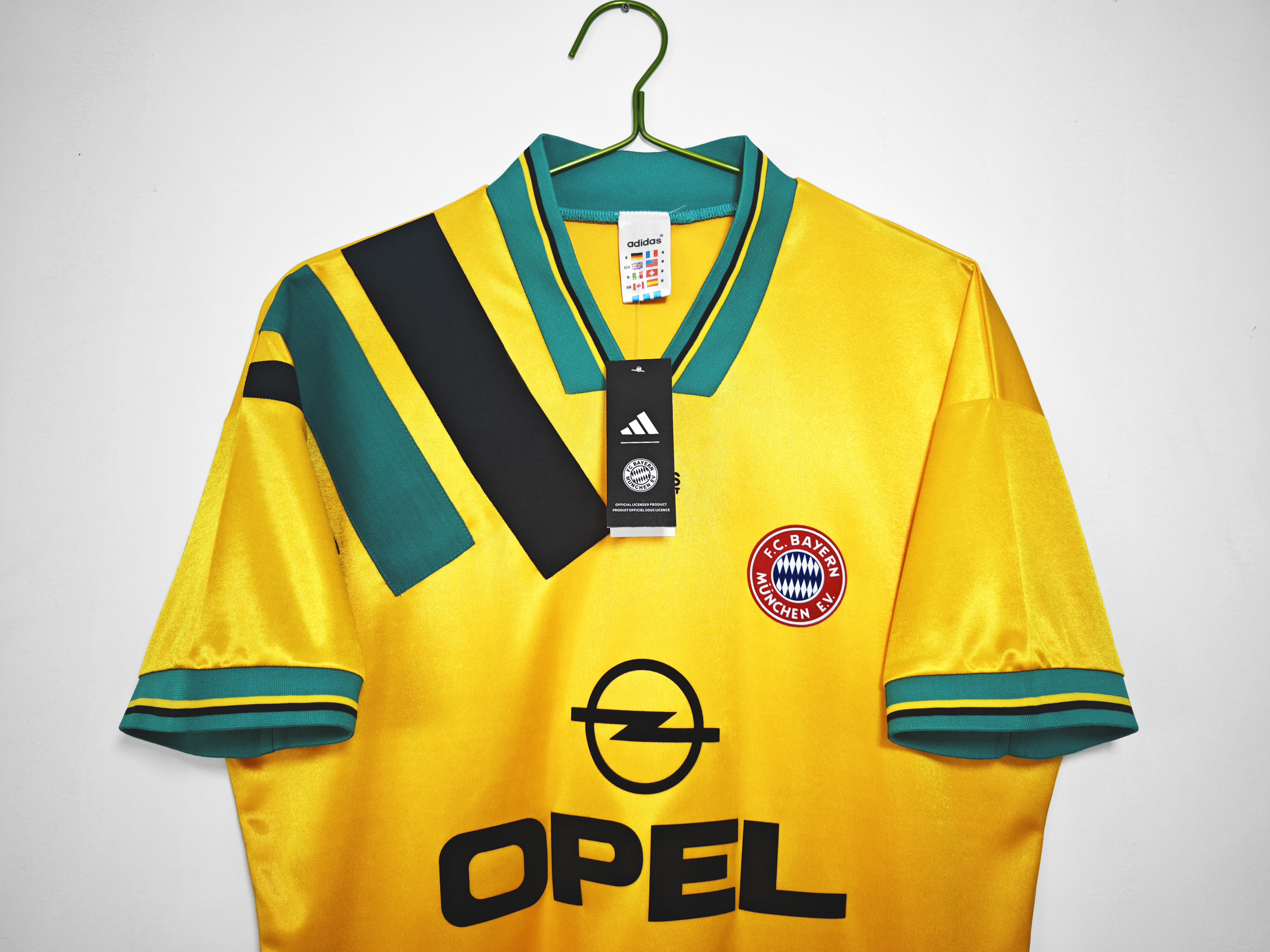 93-95 Bayern Munich Away Retro Jersey/93-95拜仁客场