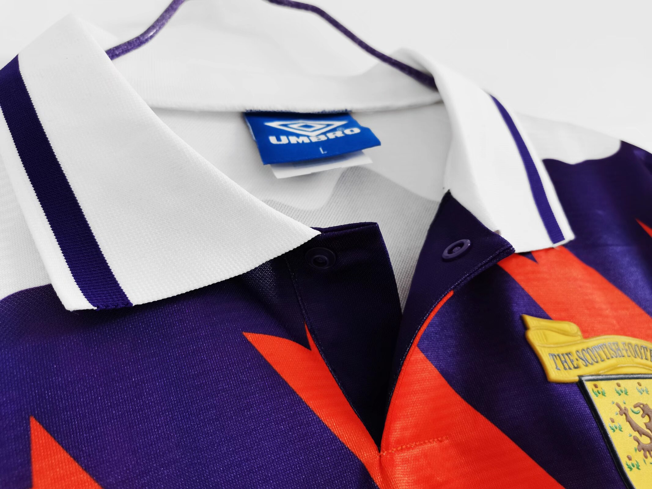 91-93 Scotland Away Retro Jersey/91-93苏格兰客场
