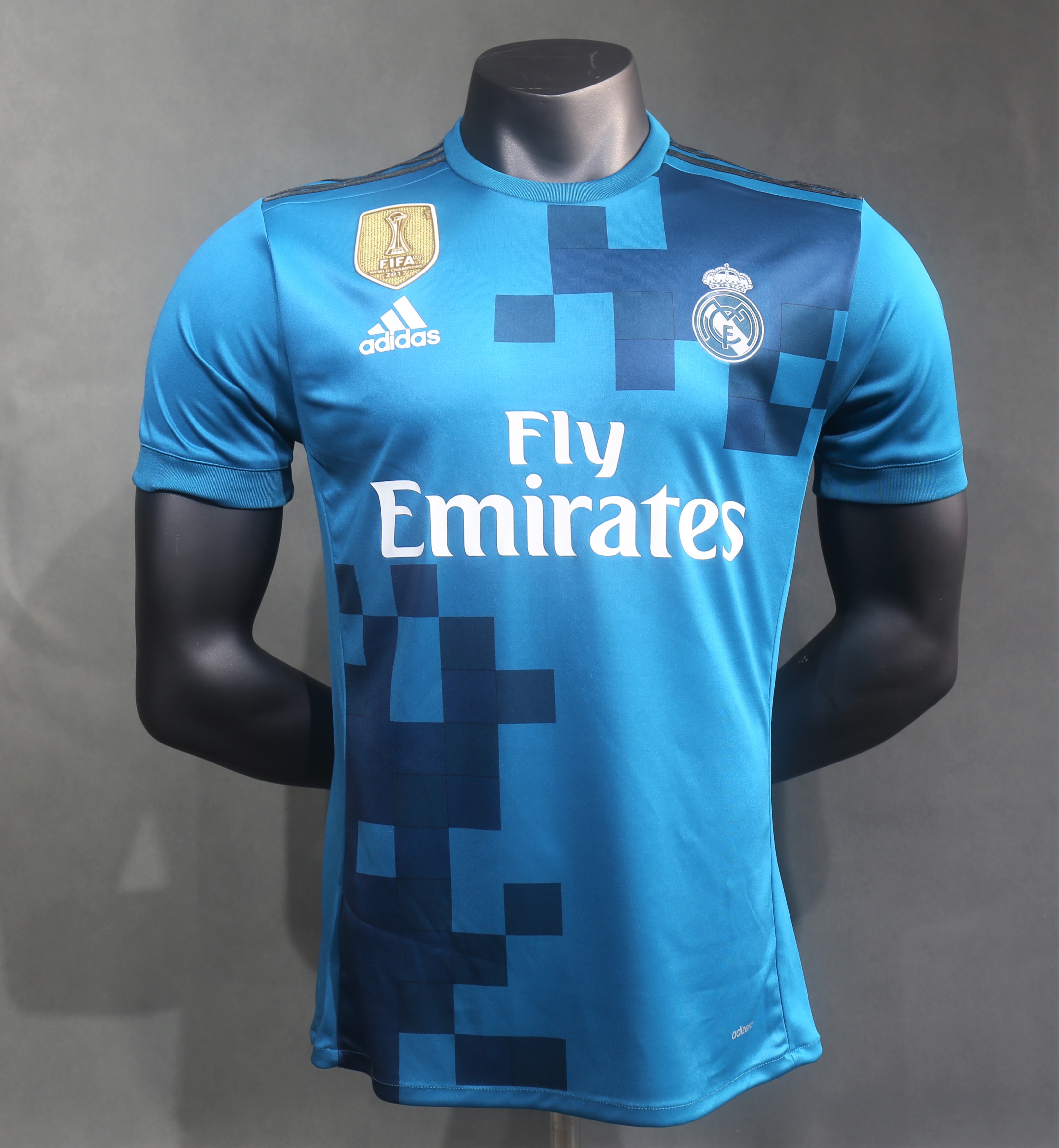 17-18 Real Madrid Third Player Retro Jersey/ 17-18 皇马二客复古球员