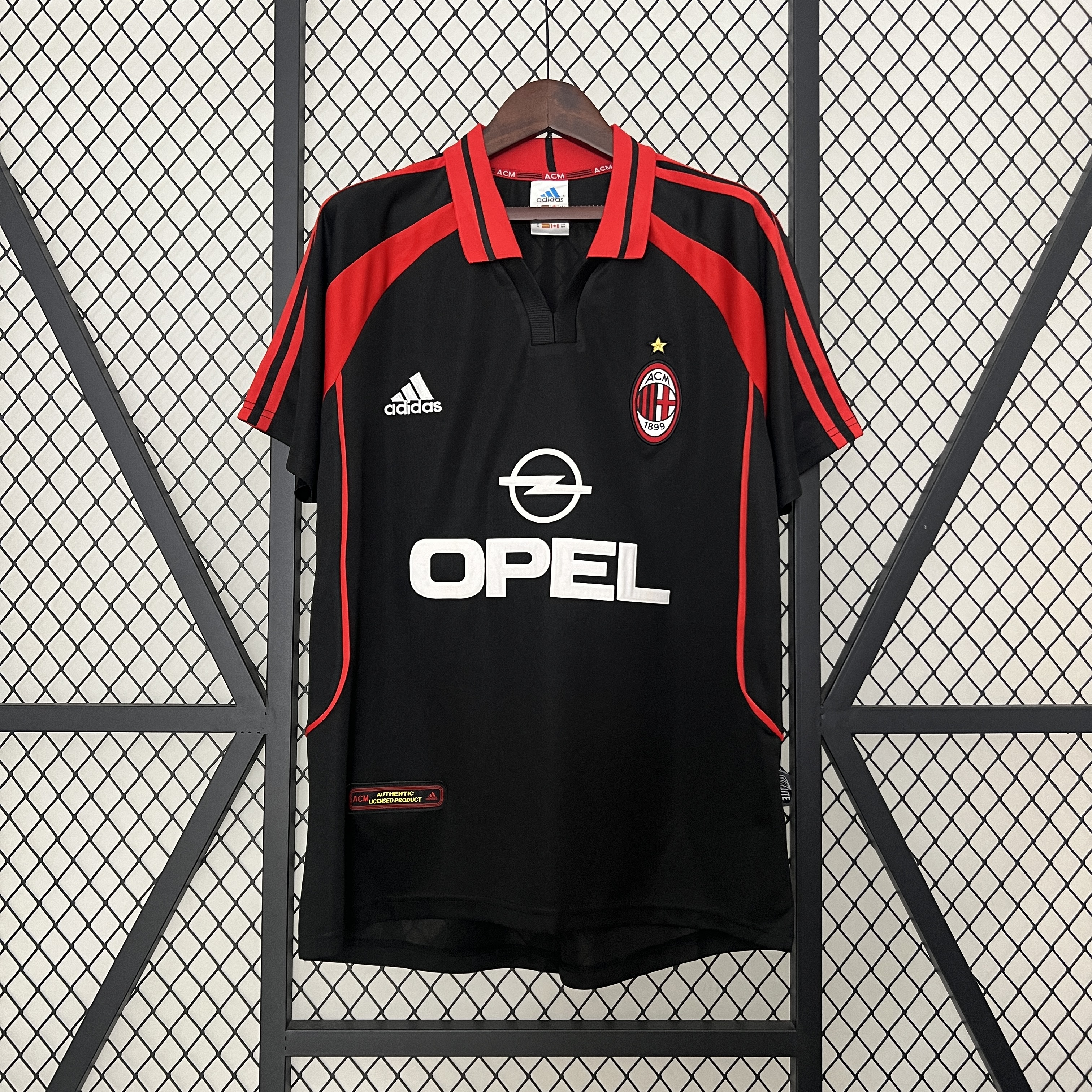 00-01 AC Milan Third Retro Fans Jersey/ 00-01 AC米兰第二客场