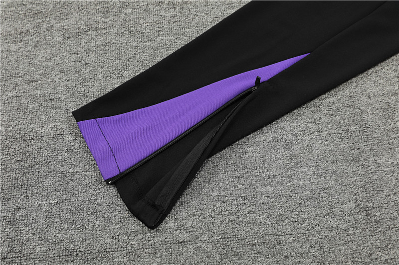 24-25 PSG Black and Purple Player Training Suit/24-25 PSG 黑紫色球员训练服