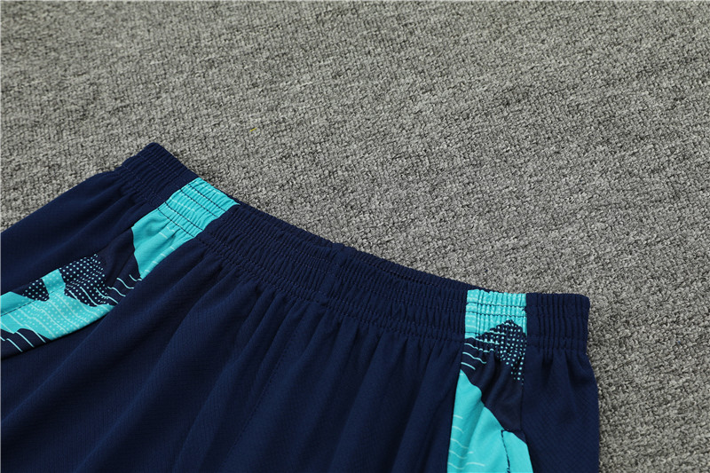 24-25 Arsenal Blue Short Sleeve Training Suit/ 24-25 阿森纳蓝色短袖训练服
