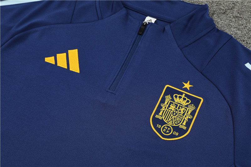 2024 Spain Blue Training Suit/2024 西班牙宝蓝训练服
