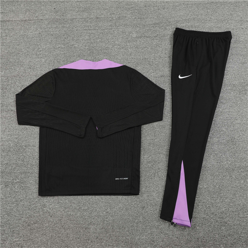2024 England Black Player Training Suit/2024 英格兰黑色球员版训练服