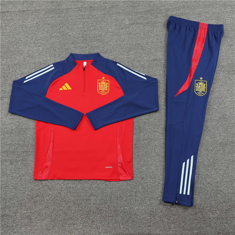 2024 Spain Red Training Suit/2024 西班牙红色训练服