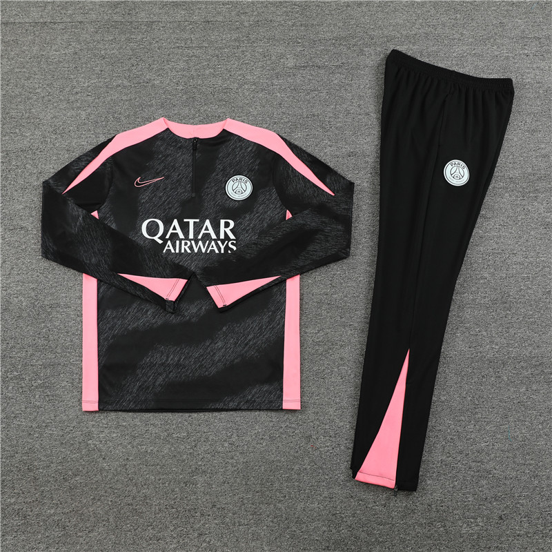 24-25 PSG Black  Training Suit/24-25 PSG 黑色迷彩训练服