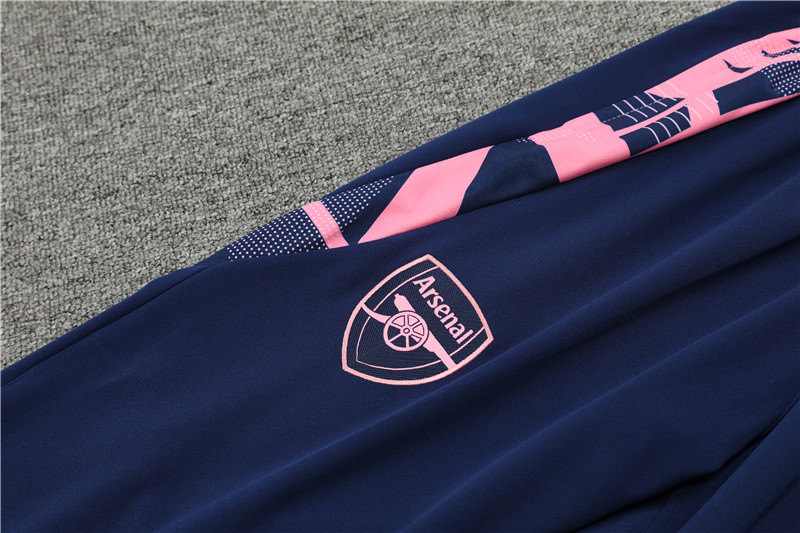 24-25 Arsenal Pink Training Suit/24-25 阿森纳粉色训练服