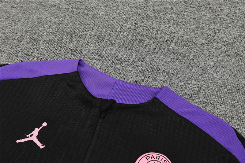 24-25 PSG Black and Purple Player Training Suit/24-25 PSG 黑紫色球员训练服