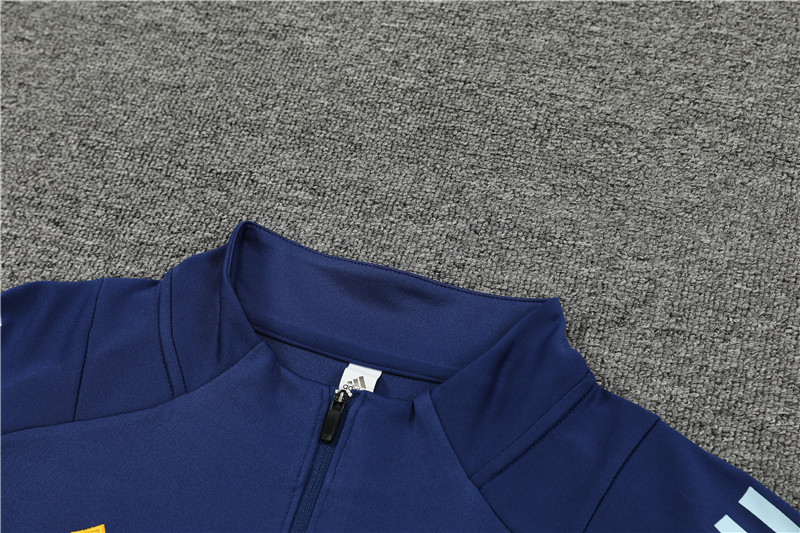2024 Spain Blue Training Suit/2024 西班牙宝蓝训练服