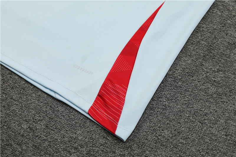 2024 Spain Light Blue Training Suit/2024 西班牙浅蓝色训练服