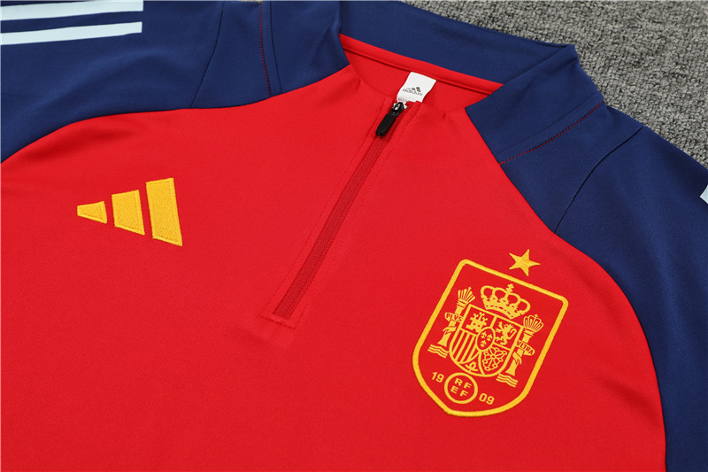 2024 Spain Red Training Suit/2024 西班牙红色训练服