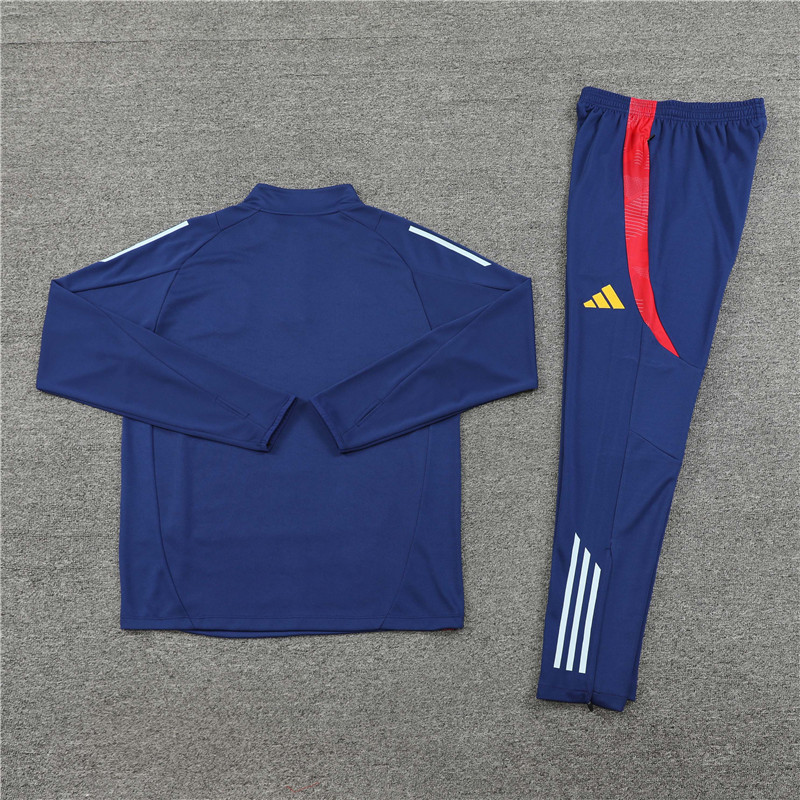 2024 Spain Blue Training Suit/2024 西班牙宝蓝训练服