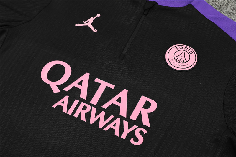 24-25 PSG Black and Purple Player Training Suit/24-25 PSG 黑紫色球员训练服