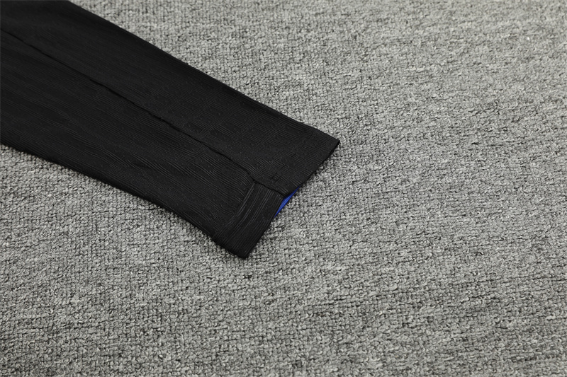 2024 France Black Player Version Training Suit/2024法国黑色训练服，球员版