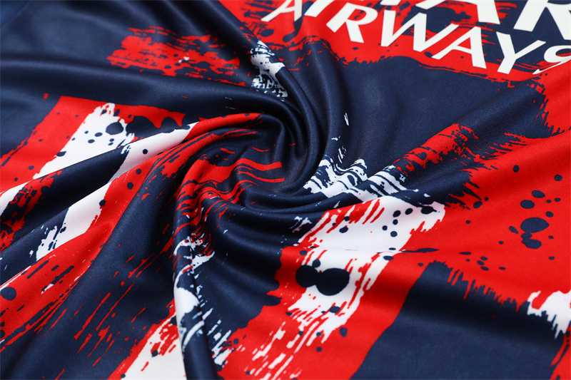 24-25 PSG Blue and Red  Training Suit/ 24-25 PSG 蓝色红色训练服