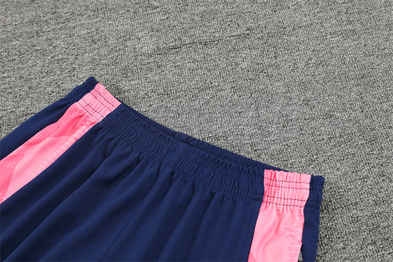24-25 Real Madrid Spcial Blue Training Suit/ 24-25 皇马蓝色半拉训练服