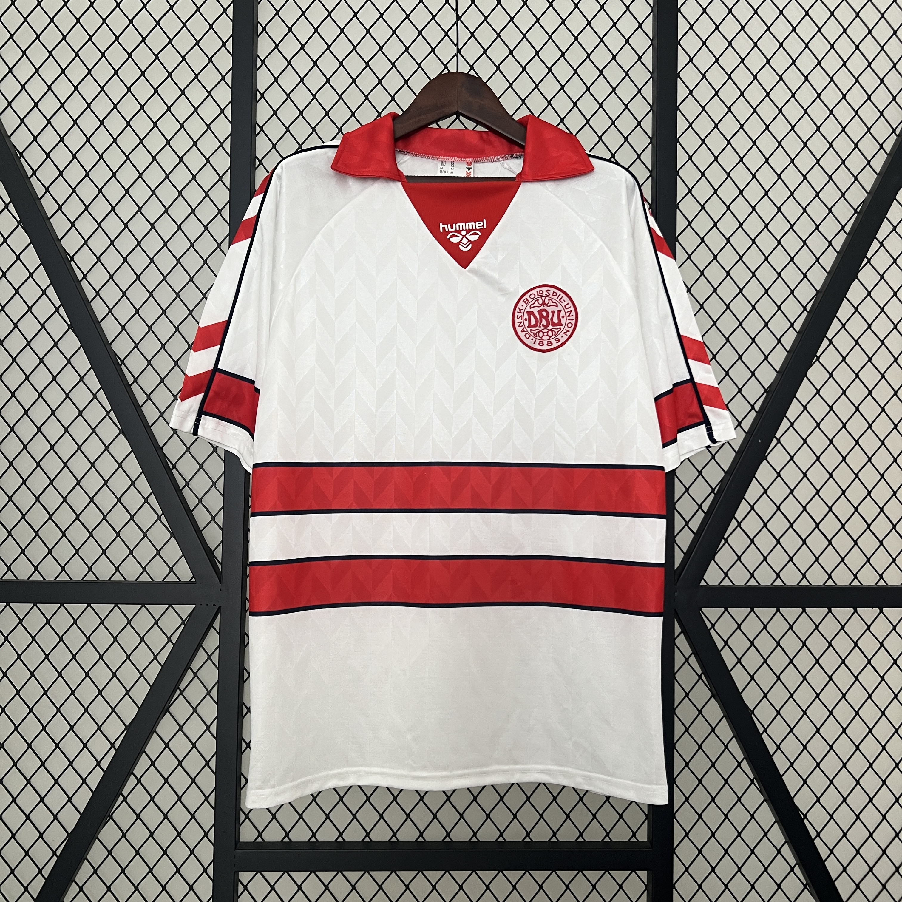 1988 Denmark Away Retro Jersey/ 1988 丹麦客场