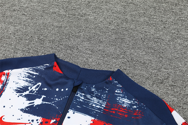 24-25 PSG Blue and Red  Training Suit/ 24-25 PSG 蓝色红色训练服
