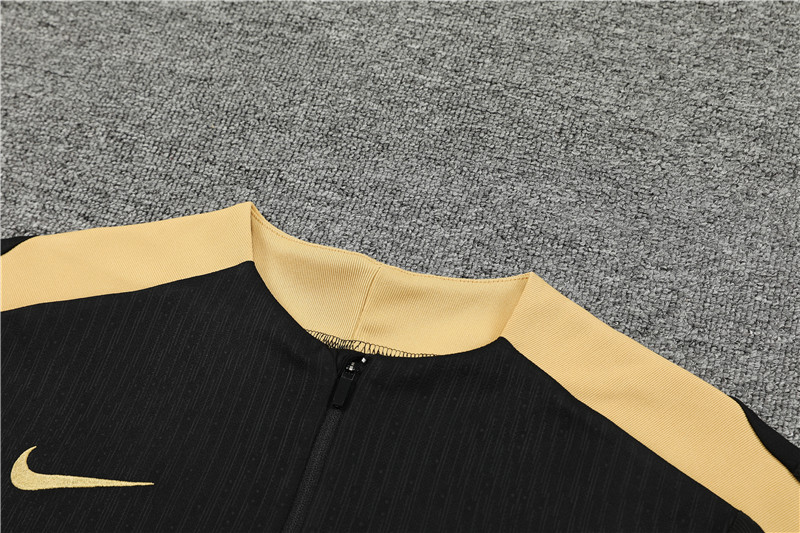 24-25 PSG Black Player Version Training Suit/24-25PSG巴黎半拉训练服，球员版