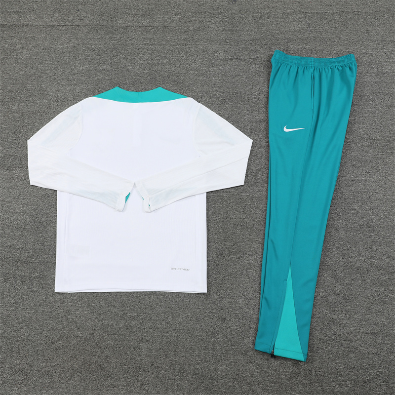 2024 Portugal White Player Version Training Suit/2024葡萄牙半拉训练服,球员版
