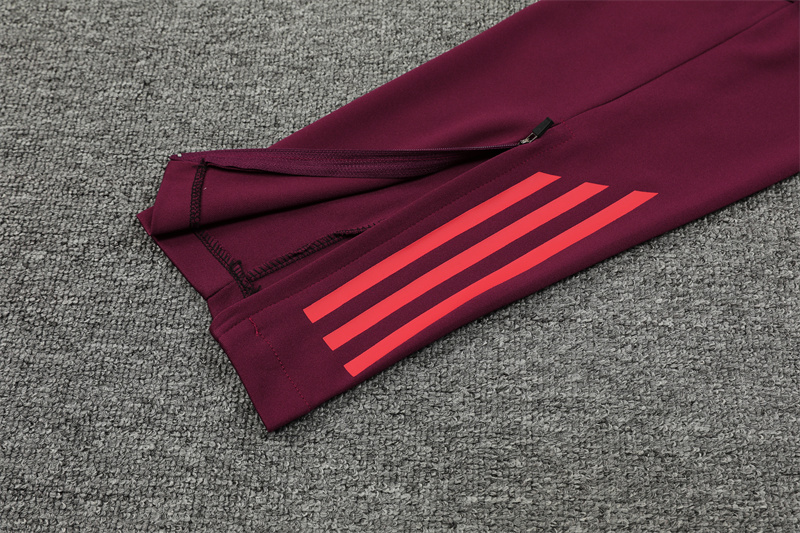24-25 Bayern Munich White Training Suit/24-25拜仁半拉训练服