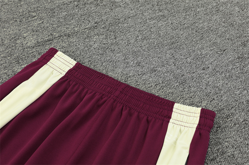 24-25 Bayern Munich White Training Suit/24-25拜仁半拉训练服