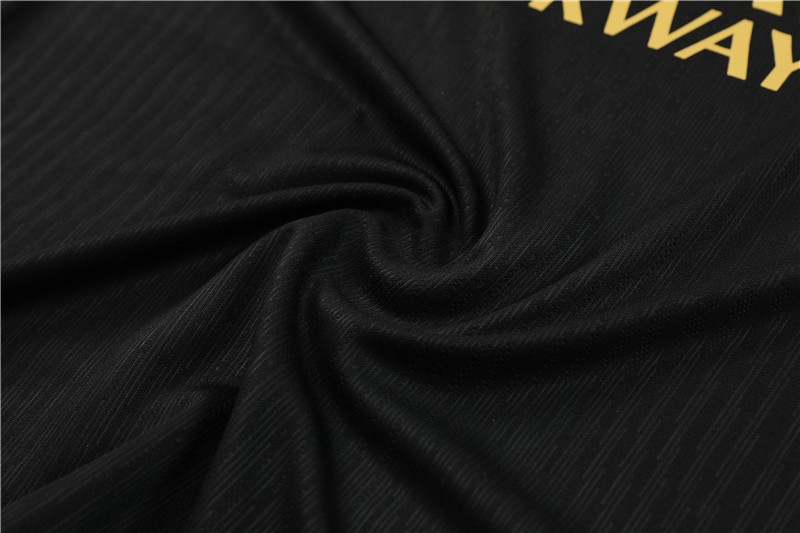 24-25 PSG Black Player Version Training Suit/24-25PSG巴黎半拉训练服，球员版