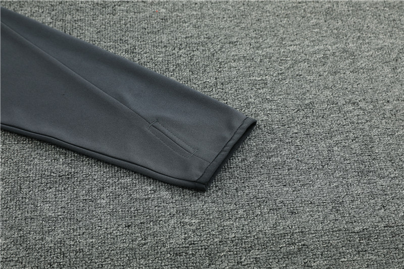 2024 Germany Dark gray Training Suit/2024德国半拉训练服