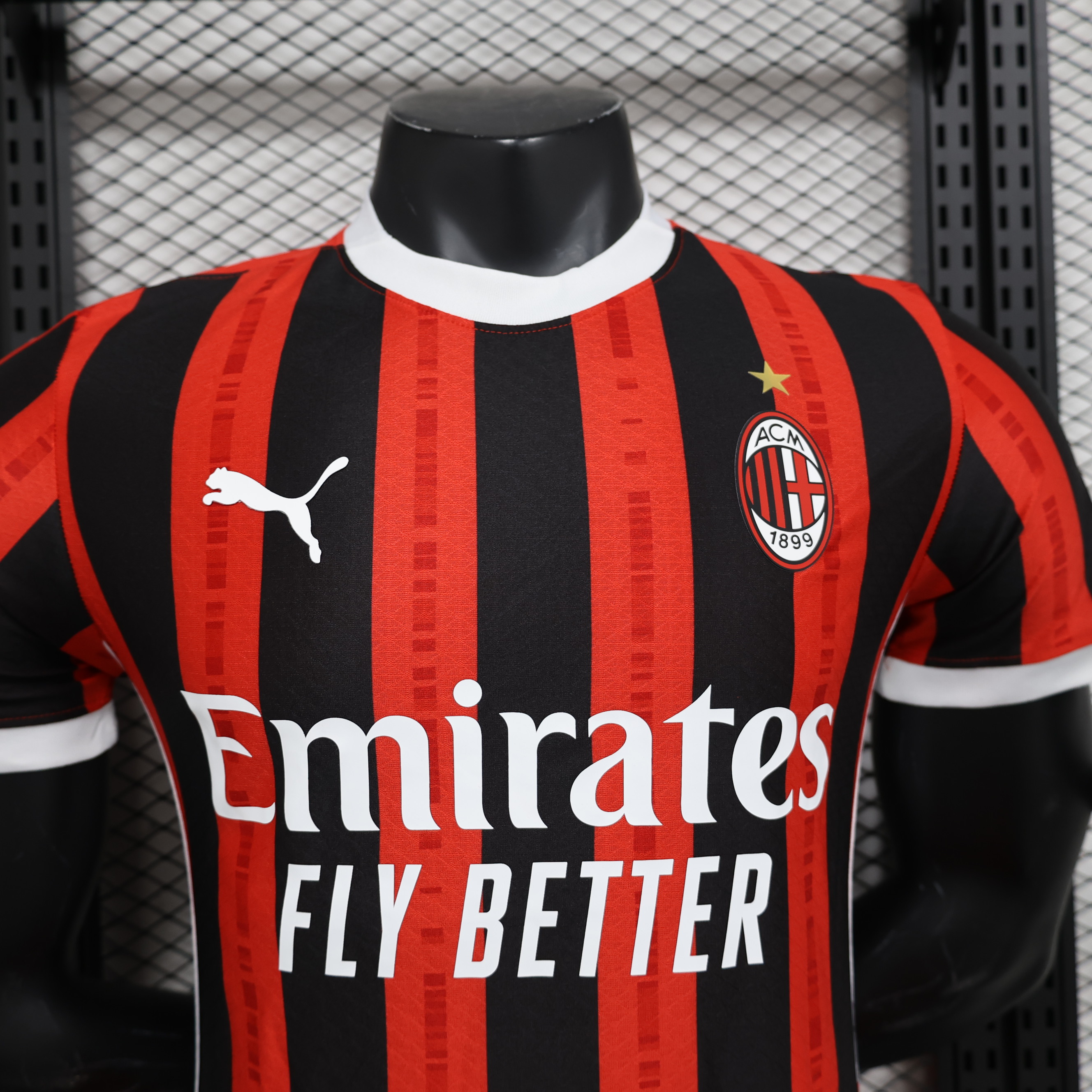 24-25 AC Milan Home Player Jersey/24-25 AC米兰主场球员版