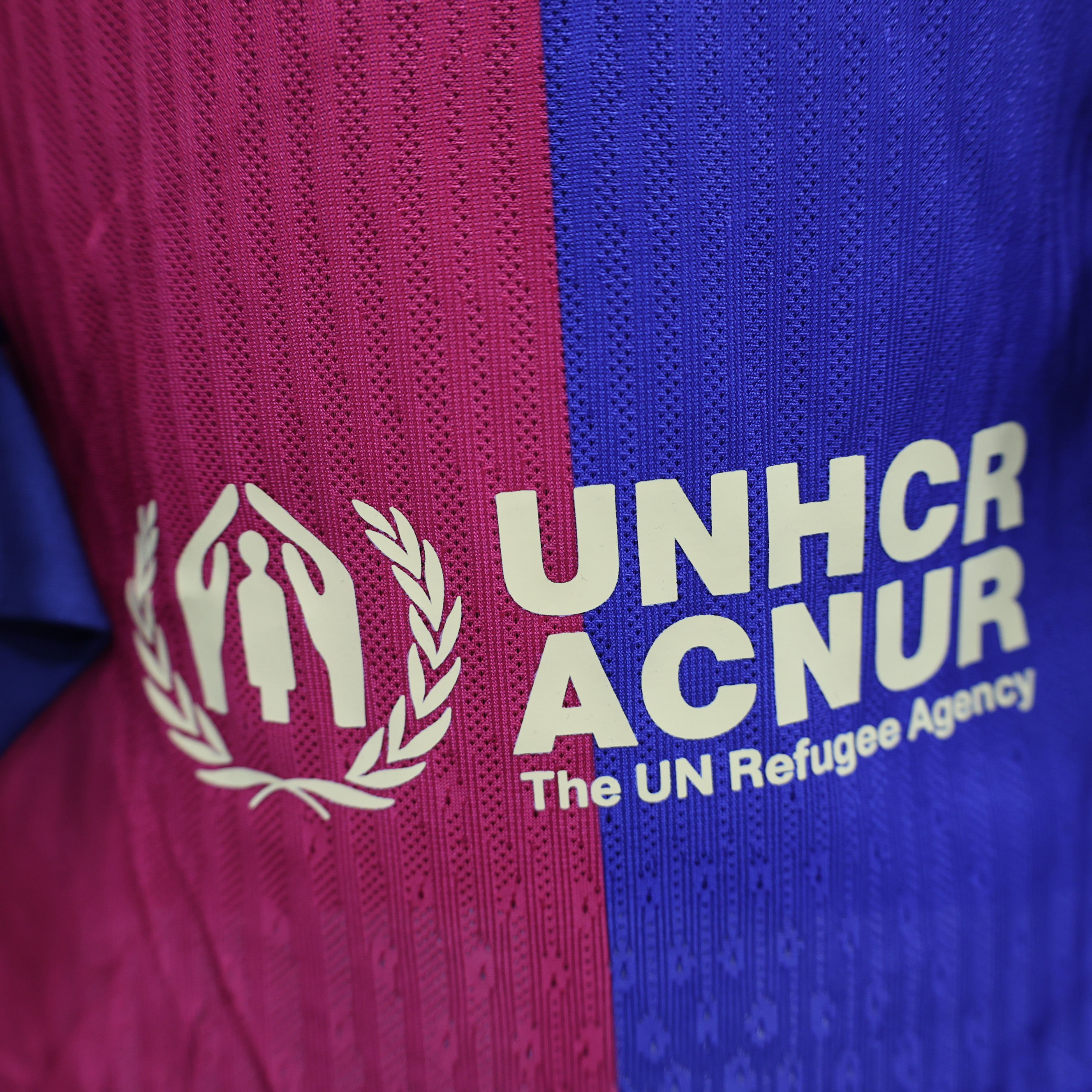 24-25 Barcelona Home Long Sleeve Player Version Jersey/ 24-25巴萨主场球员版长袖