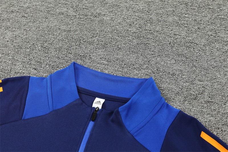 24-25 Juventus Blue Training Suit/ 24-25 尤文蓝色半拉训练服