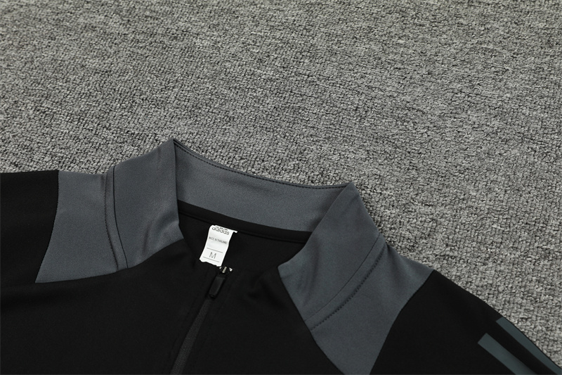 24-25 Algeria Black Training Suit/ 24-25 阿尔及利亚黑色训练服