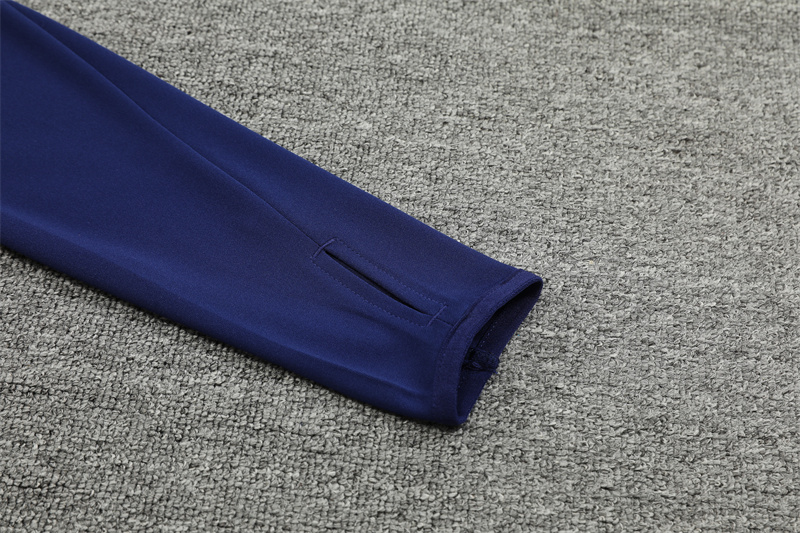 24-25 Juventus Blue Training Suit/ 24-25 尤文蓝色半拉训练服