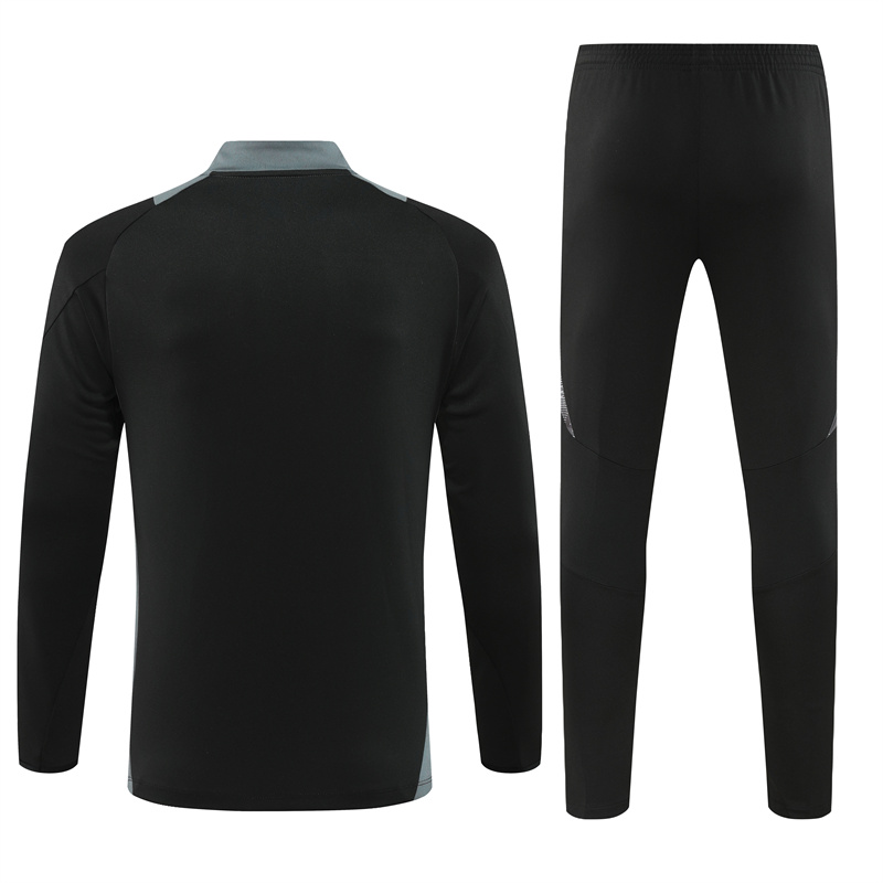 24-25 Algeria Black Training Suit/ 24-25 阿尔及利亚黑色训练服