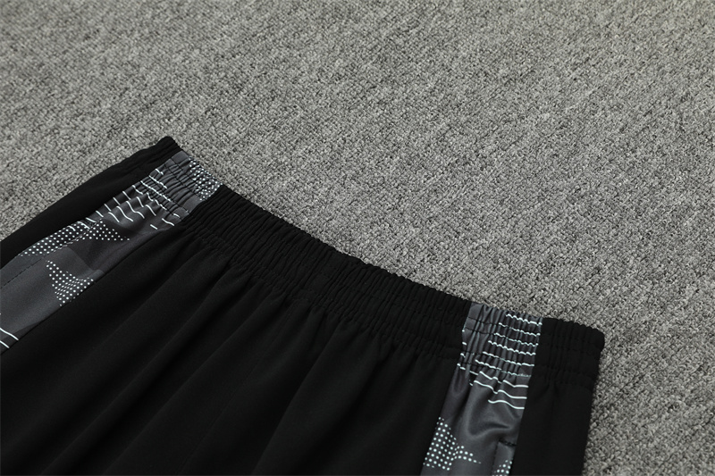 24-25 Algeria Black Training Suit/ 24-25 阿尔及利亚黑色训练服