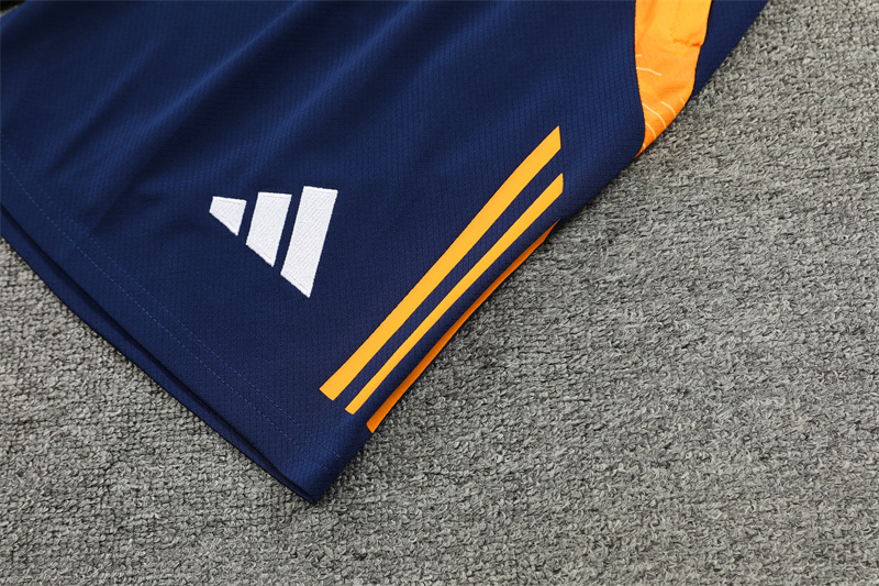 24-25 Juventus Orange Short Sleeve Training Suit/ 24-25 尤文橙色短袖训练服