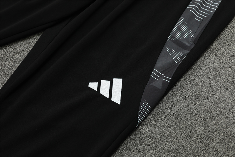 24-25 Algeria Black Training Suit/ 24-25 阿尔及利亚黑色训练服