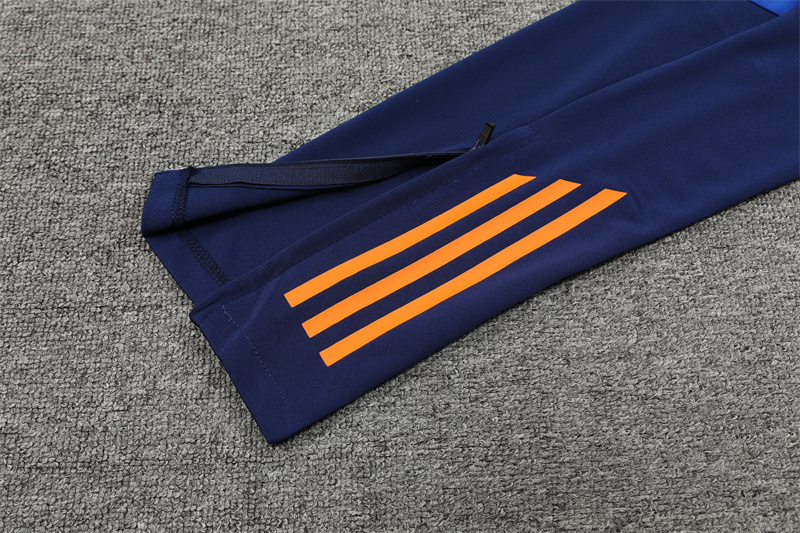 24-25 Juventus Orange Training Suit/ 24-25 尤文橙色半拉训练服