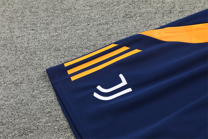 24-25 Juventus Orange Short Sleeve Training Suit/ 24-25 尤文橙色短袖训练服