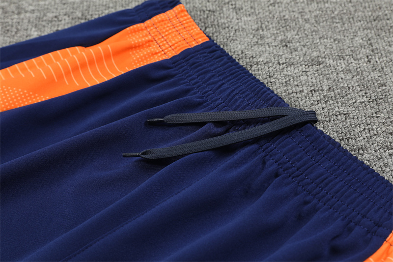 24-25 Juventus Orange Training Suit/ 24-25 尤文橙色半拉训练服